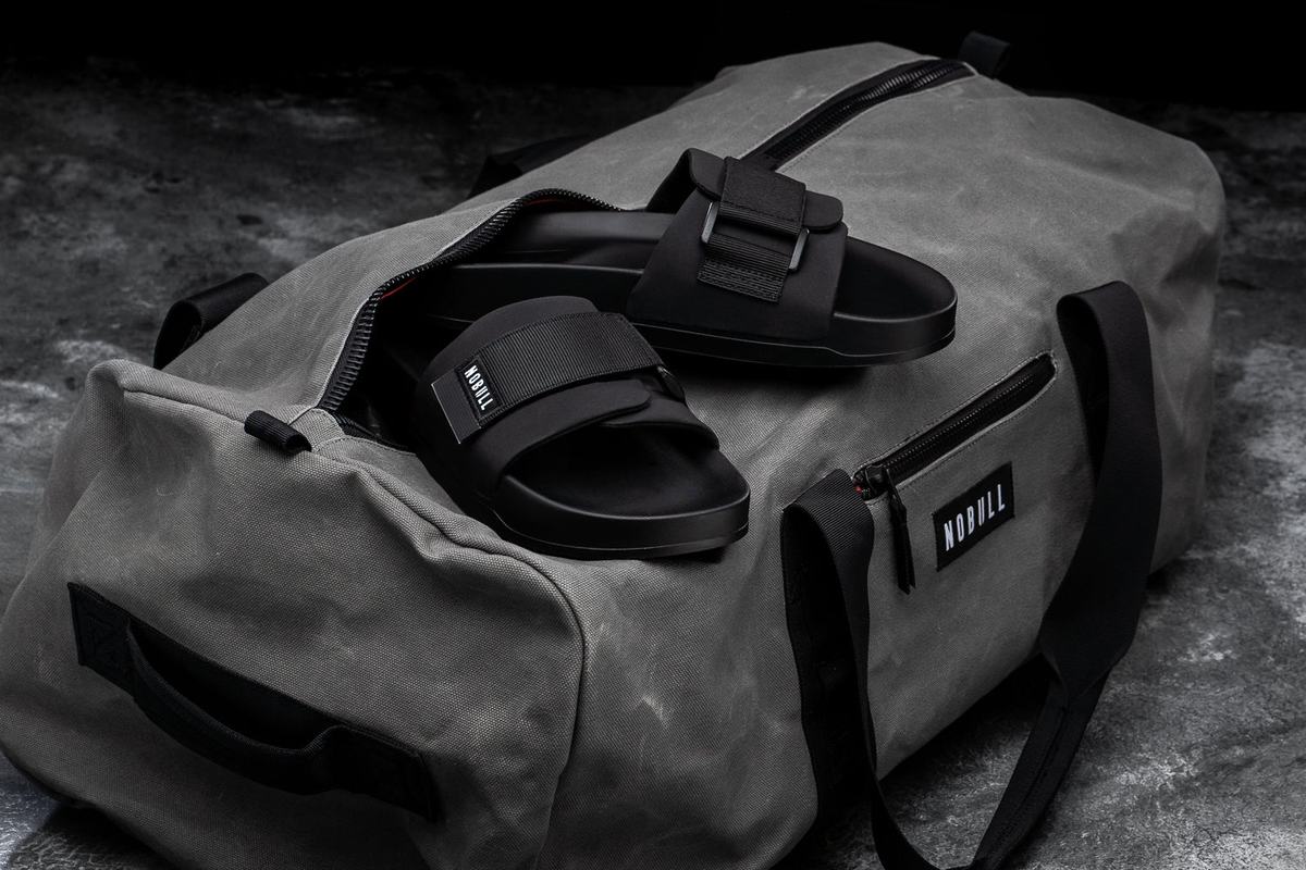Claquette Nobull Adjustable Homme Noir | TI5037982
