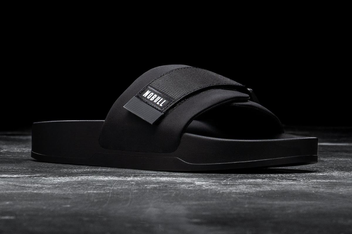 Claquette Nobull Adjustable Homme Noir | TI5037982