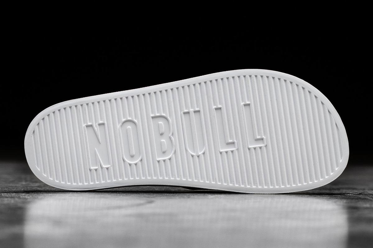 Claquette Nobull Femme Noir Blanche | CD1409356