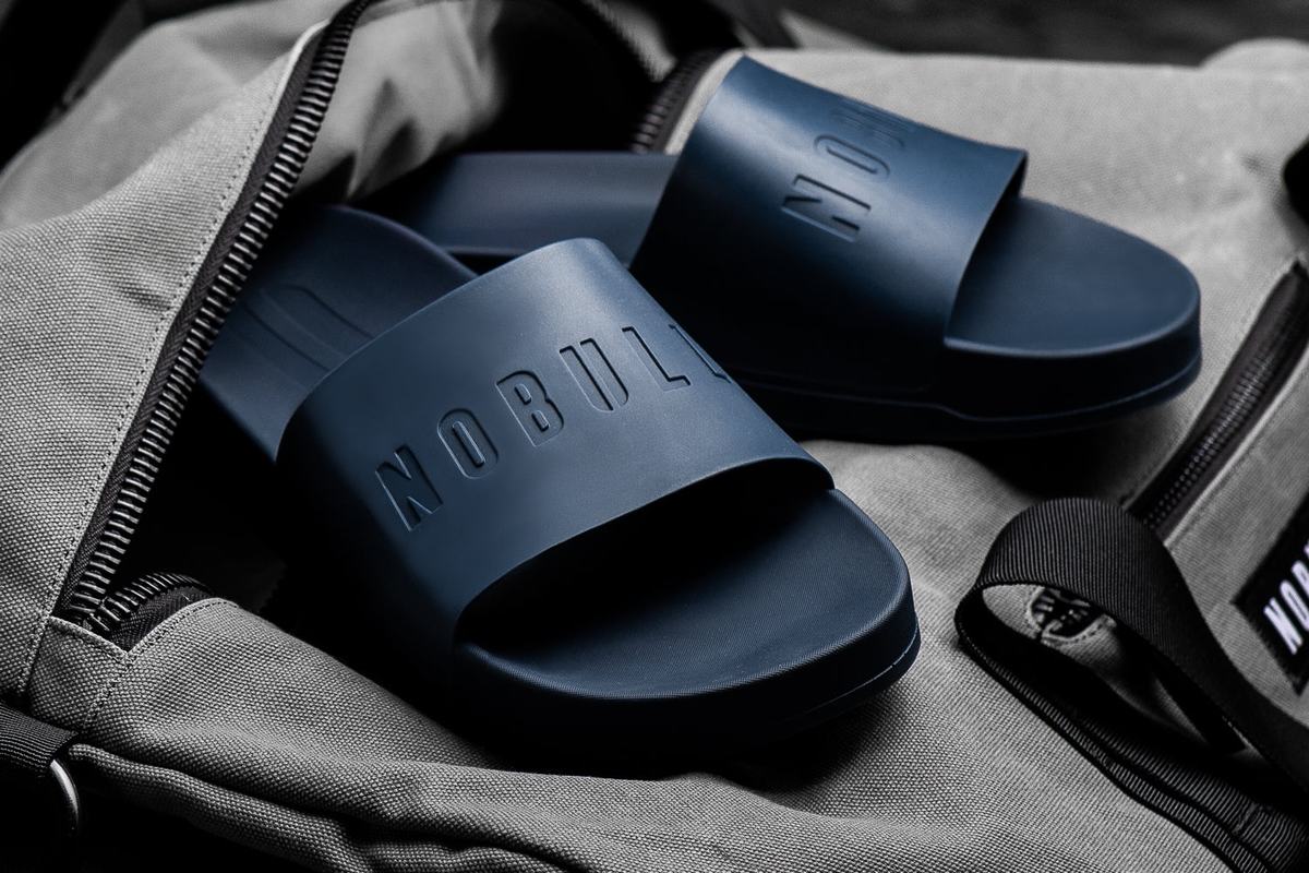 Claquette Nobull Homme Bleu Marine | TQ2958140