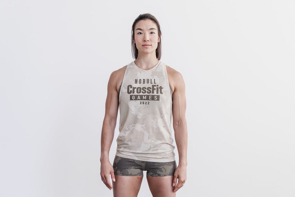 Debardeur Nobull Crossfit Games® 2022 High-Neck Tank Femme Camouflage | GC9142736