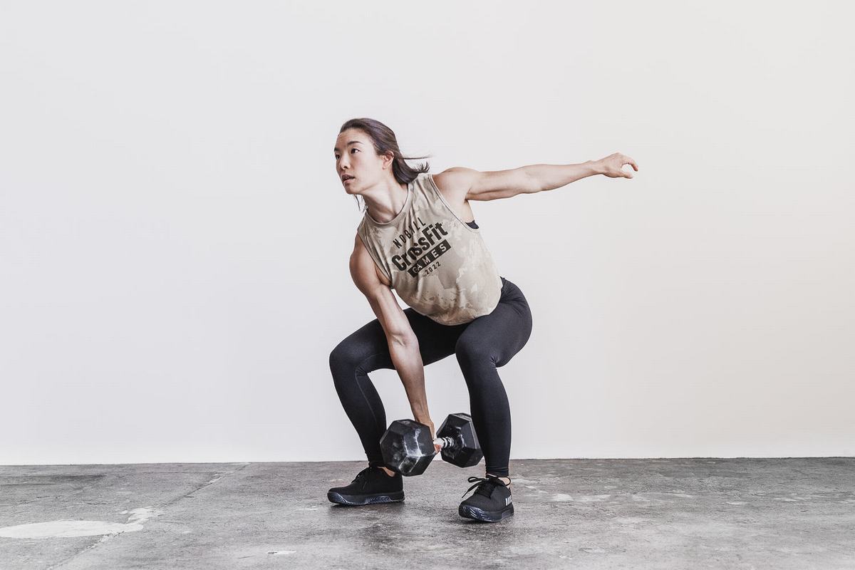 Debardeur Nobull Crossfit Games® 2022 Muscle Tank Femme Camouflage | OX1480297