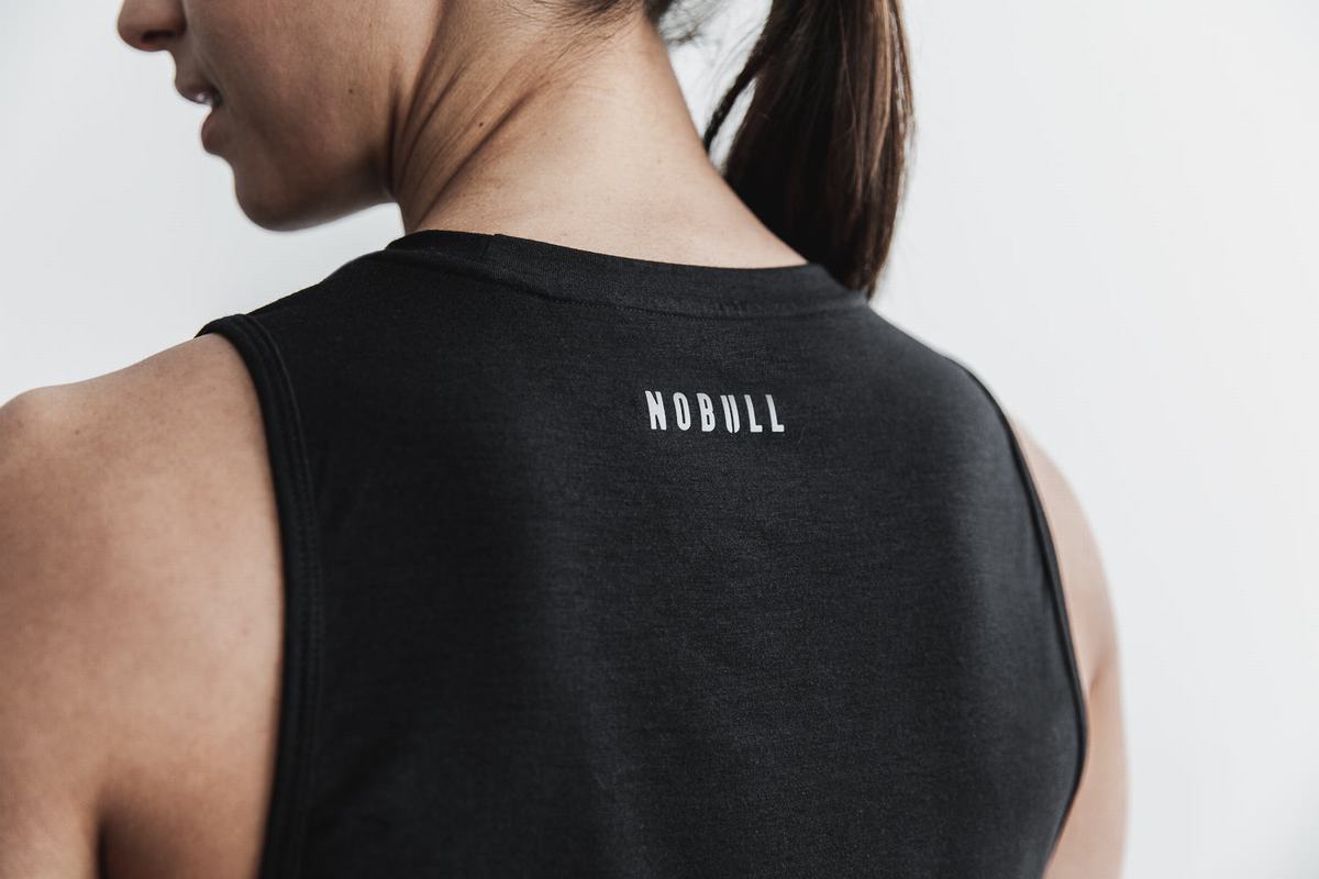 Debardeur Nobull Crossfit® Muscle Tank Femme Noir | PJ2879610