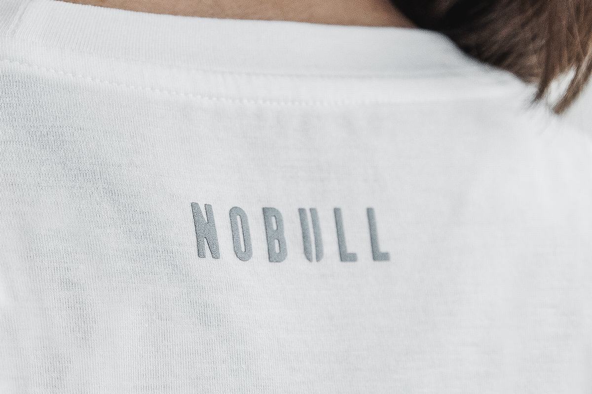 Debardeur Nobull Crossfit® Muscle Tank Femme Blanche | ZQ8230647