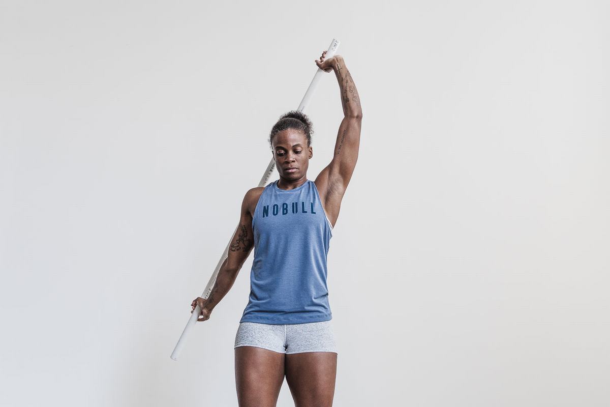 Debardeur Nobull High-Neck Tank Bright Colors Femme Bleu | AU8716520
