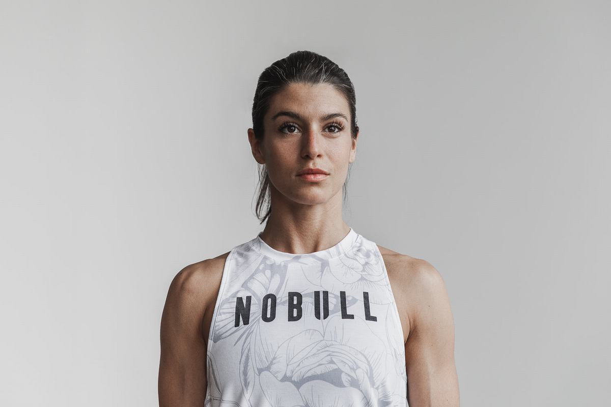 Debardeur Nobull High-Neck Tank Femme Grise | FB9201356