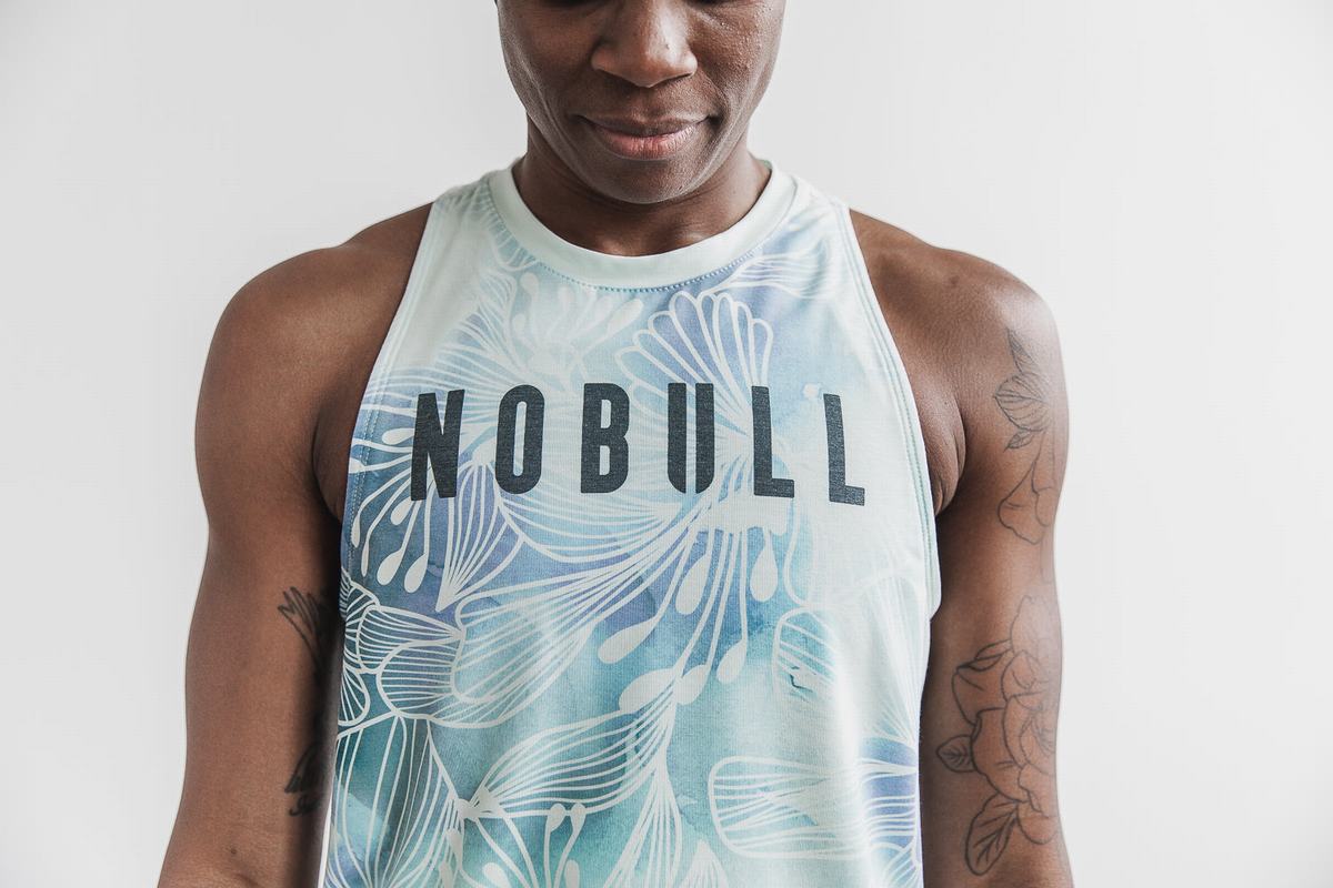 Debardeur Nobull High-Neck Tank Femme Vert | TK7812903