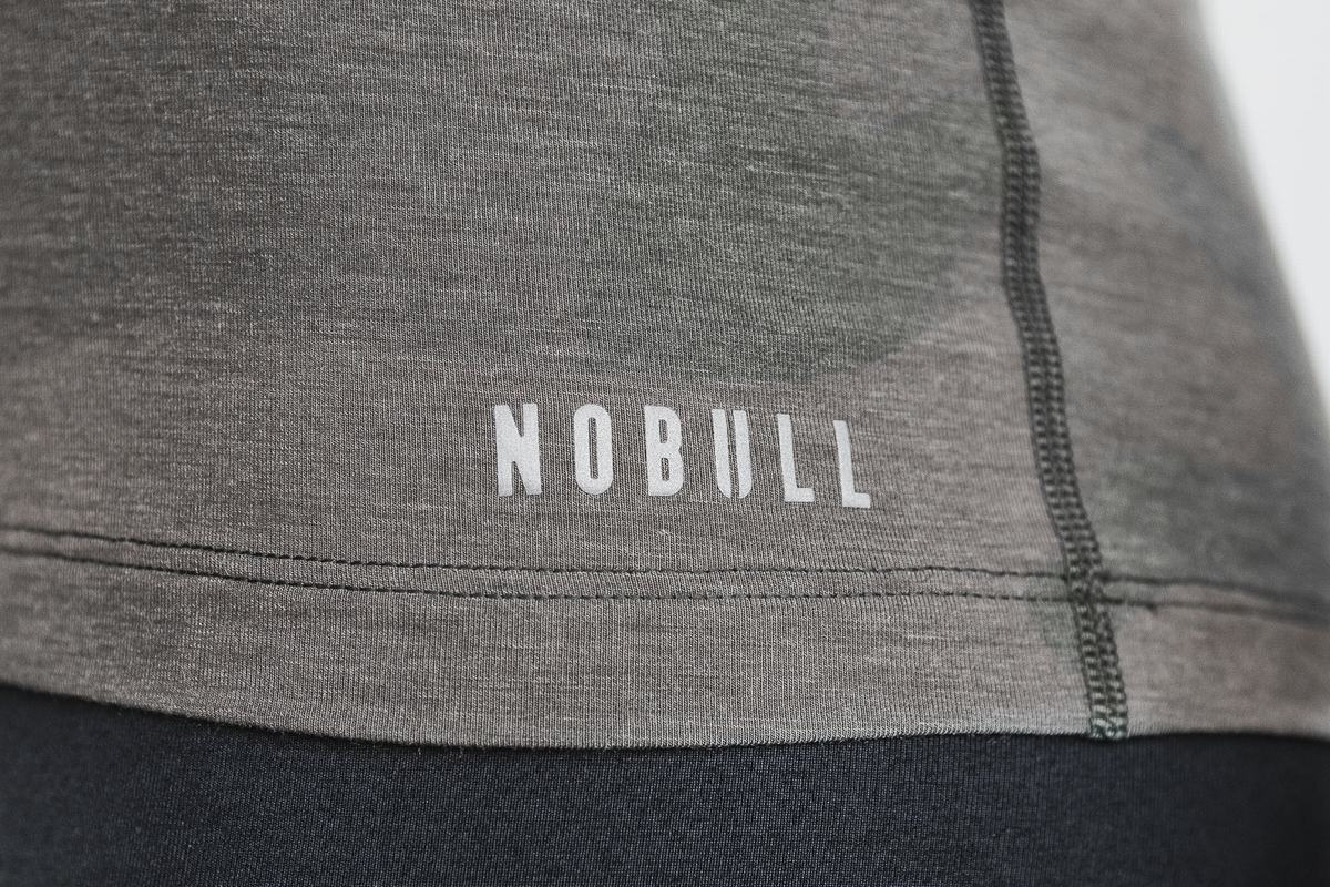 Debardeur Nobull High-Neck Tank Femme Vert Camouflage | YB4236815