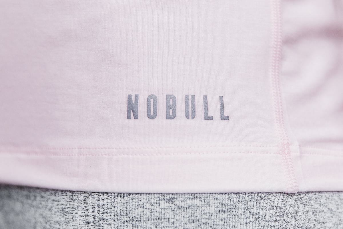 Debardeur Nobull High-Neck Tank Seasonal Colors Femme Rose | ZV1863945