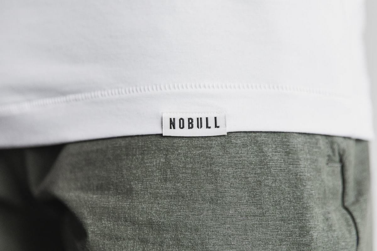 Debardeur Nobull Lightweight Tank Homme Blanche | TX5283014