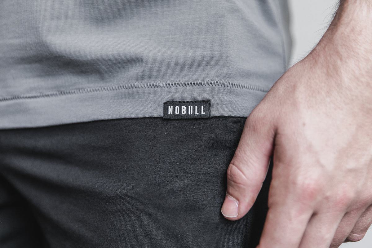 Debardeur Nobull Lightweight Tank Homme Grise Foncé | VJ4793206