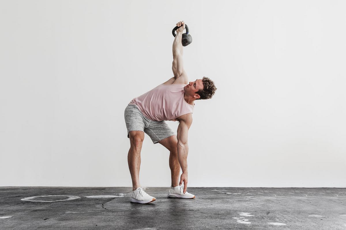 Debardeur Nobull Lightweight Tank Homme Rose | ZK1432605