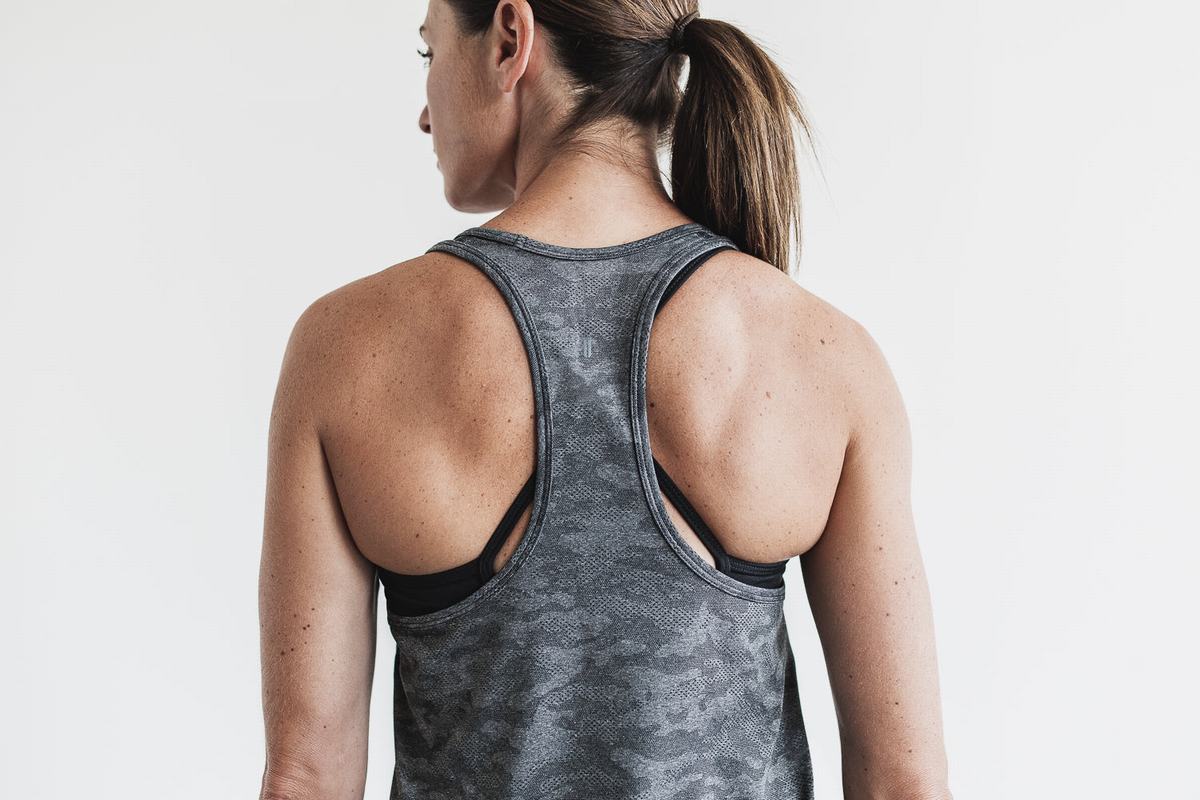 Debardeur Nobull Lightweight Textured Tank Femme Camouflage | QV1326095