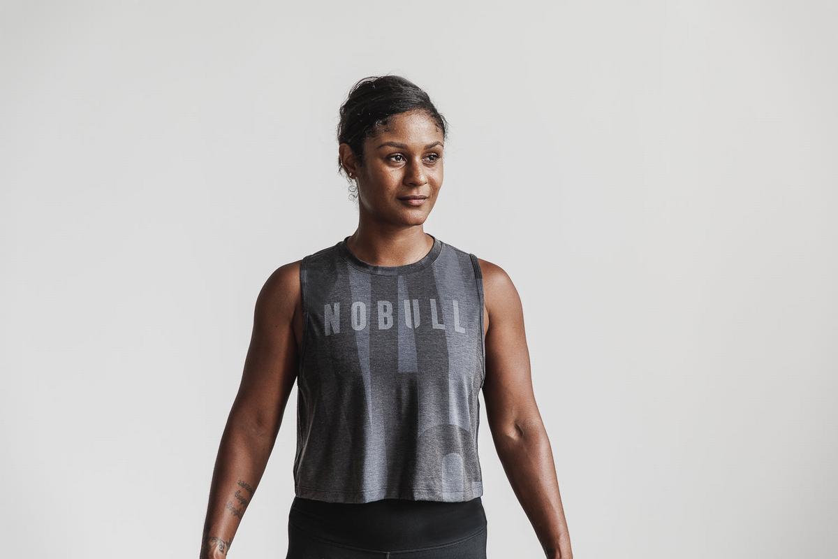 Debardeur Nobull Muscle Davidsdottir Tank Femme Grise | HS9381742
