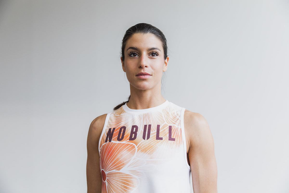 Debardeur Nobull Muscle Tank Femme Doré | NJ4723915