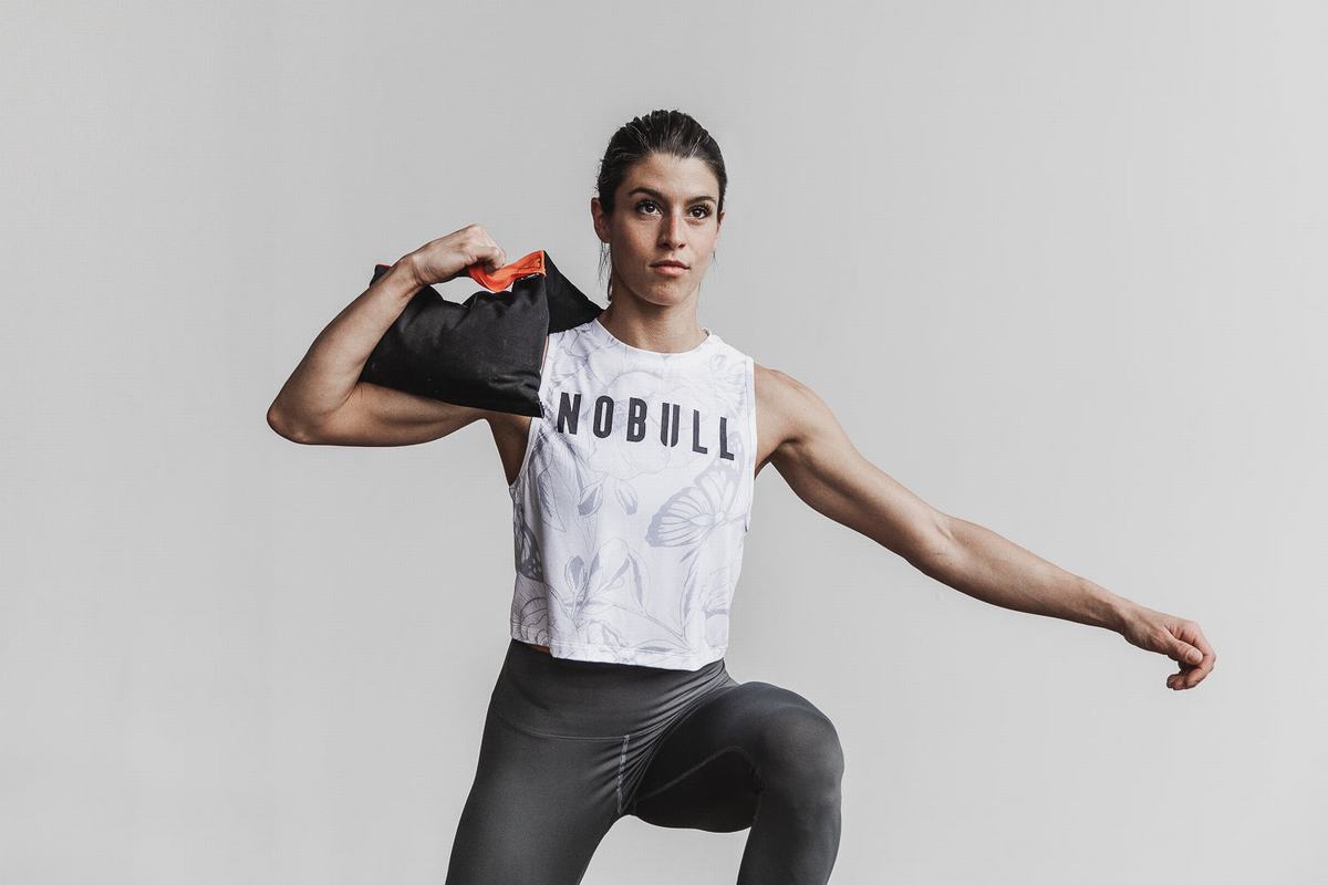 Debardeur Nobull Muscle Tank Femme Grise | FM2987310