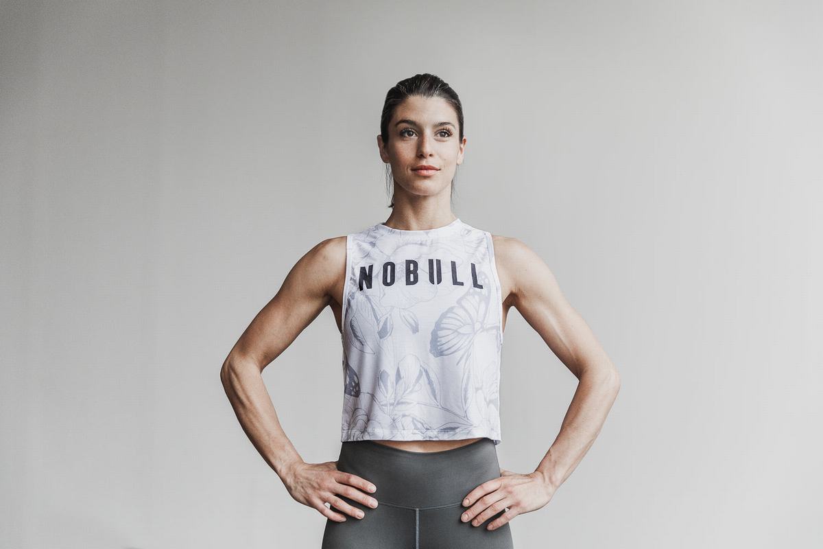 Debardeur Nobull Muscle Tank Femme Grise | FM2987310