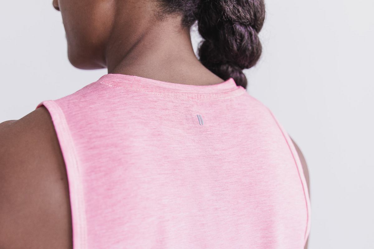 Debardeur Nobull Muscle Tank Femme Rose | GH9172084