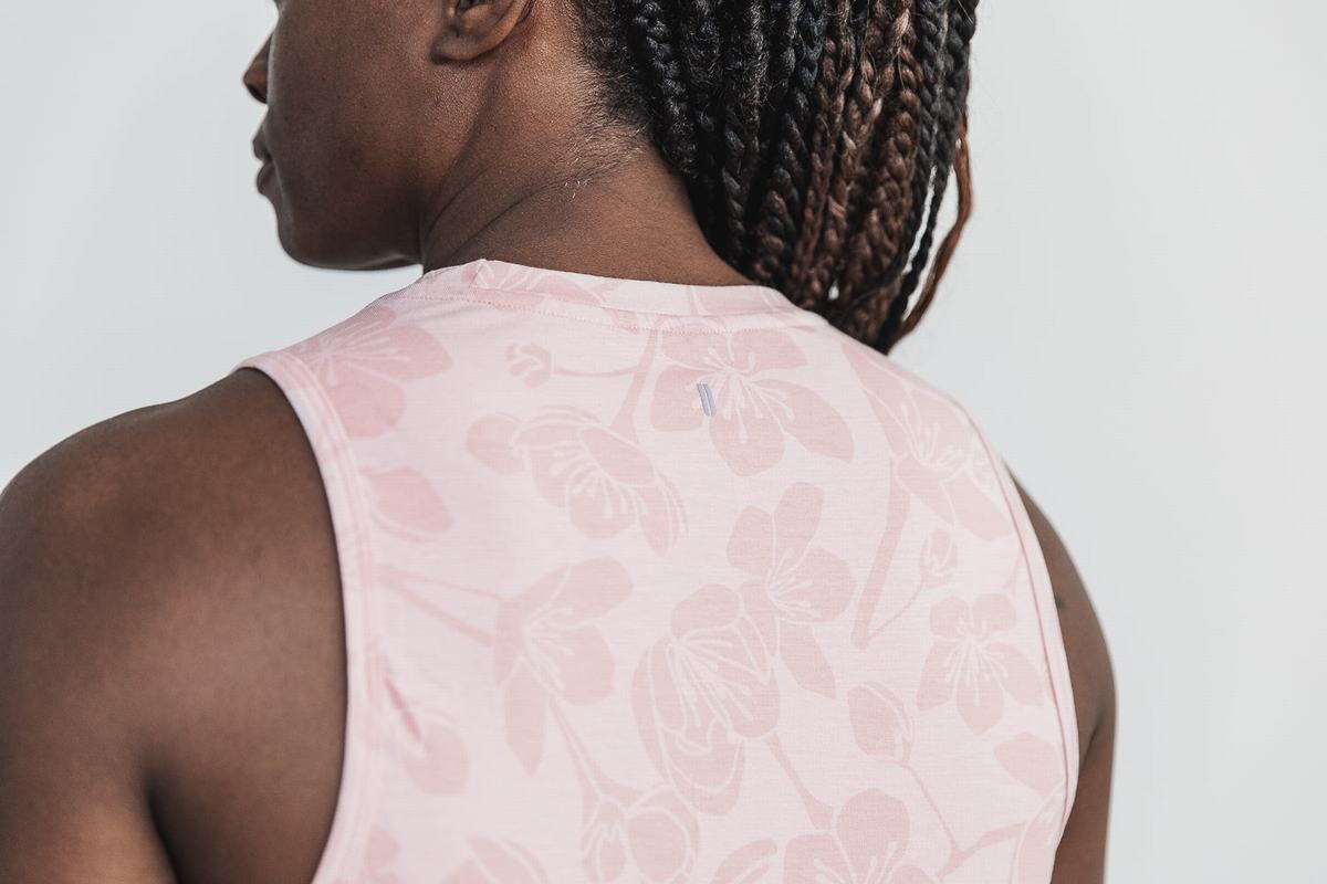 Debardeur Nobull Muscle Tank Femme Rose Rose | UI7491283