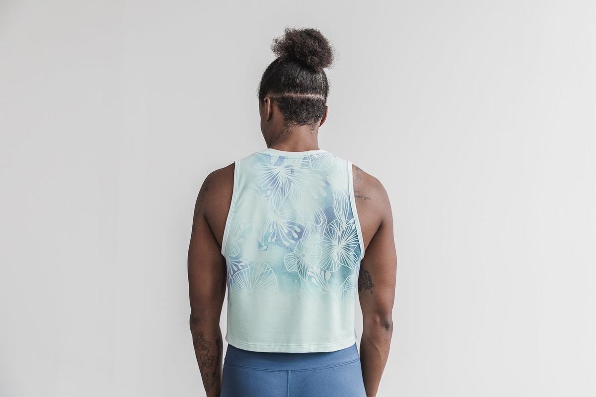 Debardeur Nobull Muscle Tank Femme Vert | IB2394107