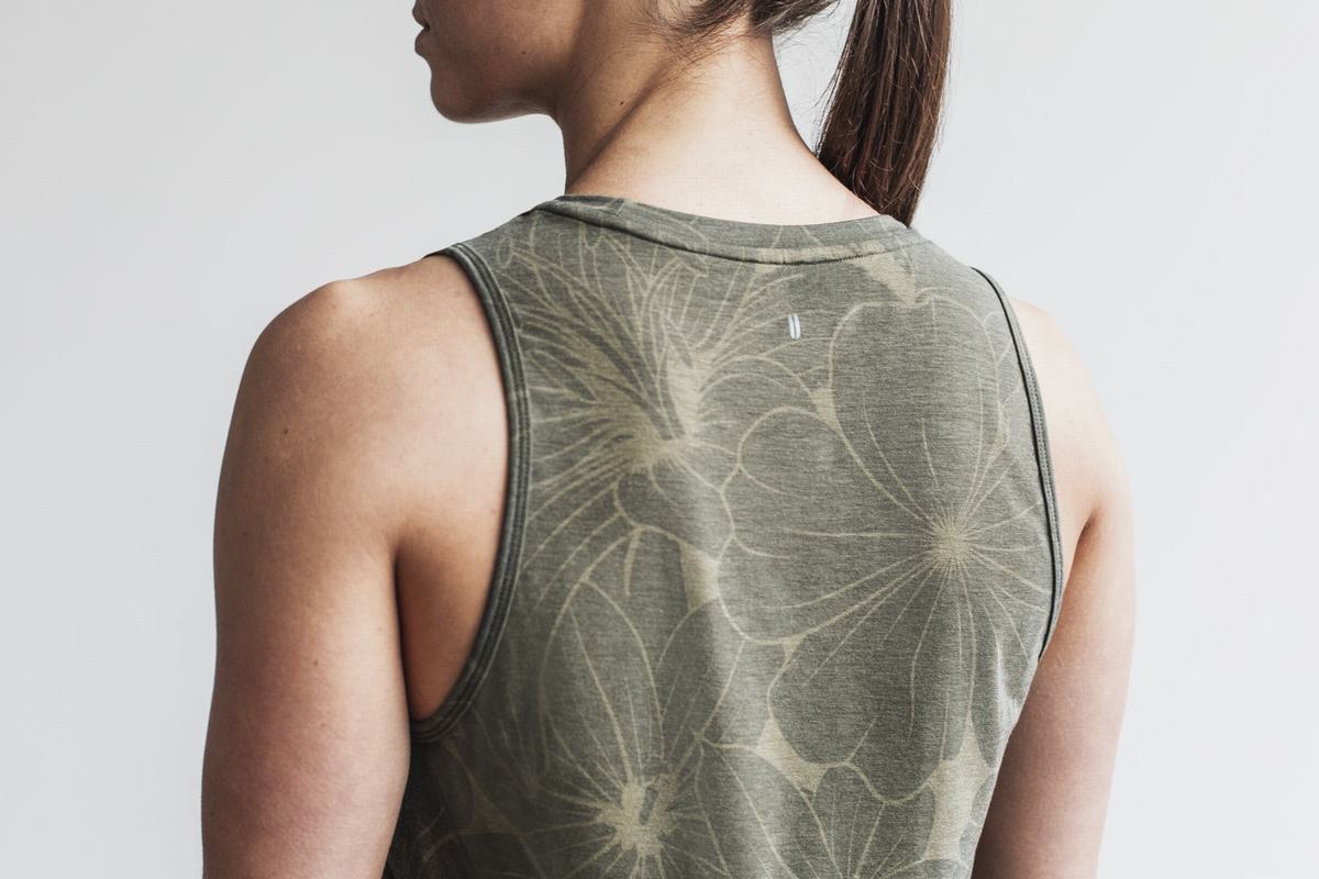Debardeur Nobull Muscle Tank Femme Vert | SB6387091
