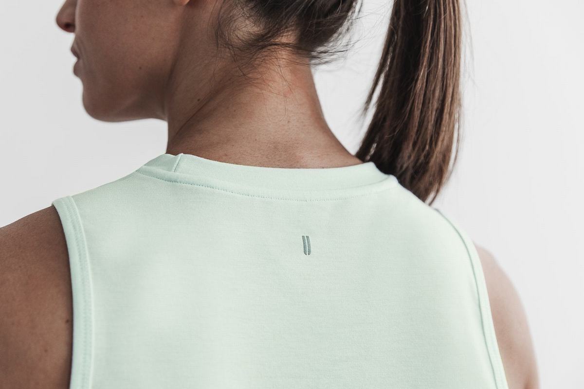 Debardeur Nobull Muscle Tank Femme Vert | VO1204365
