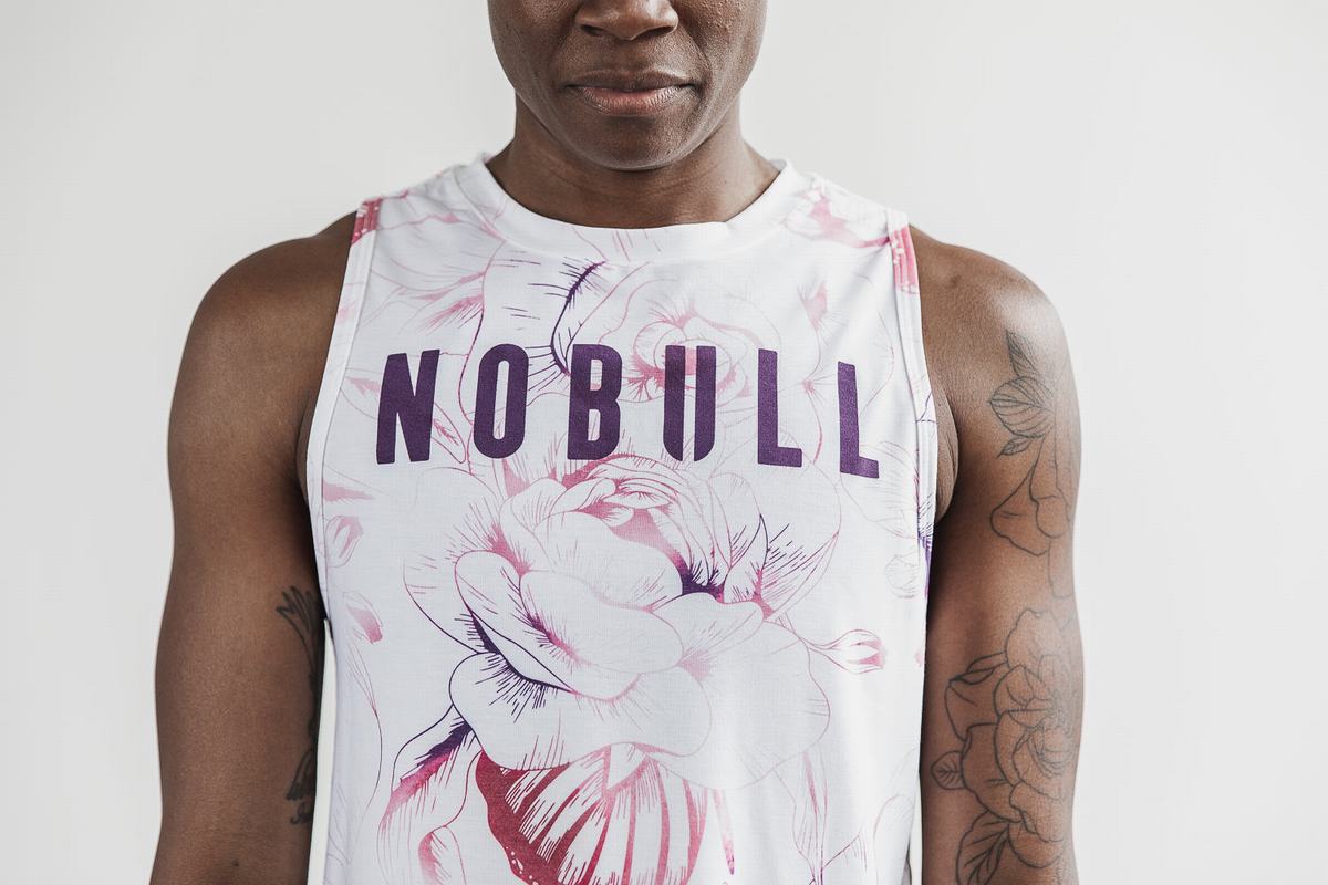 Debardeur Nobull Muscle Tank Femme Violette | BE8745623