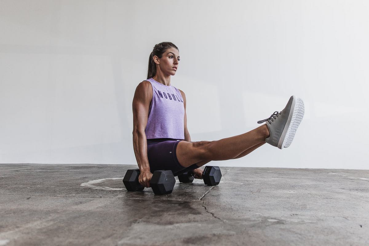 Debardeur Nobull Muscle Tank Femme Violette | BG7930458