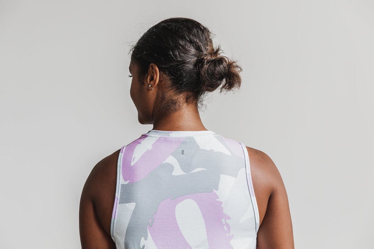 Debardeur Nobull Muscle Toomey Tank Femme Violette | YK3518974
