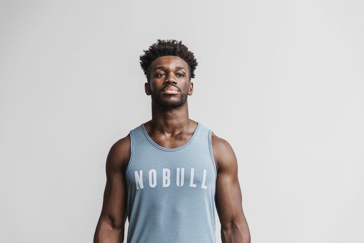 Debardeur Nobull Tank Homme Bleu | DG9710684