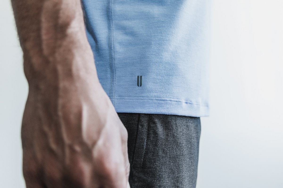 Debardeur Nobull Tank Homme Bleu | GO3178960