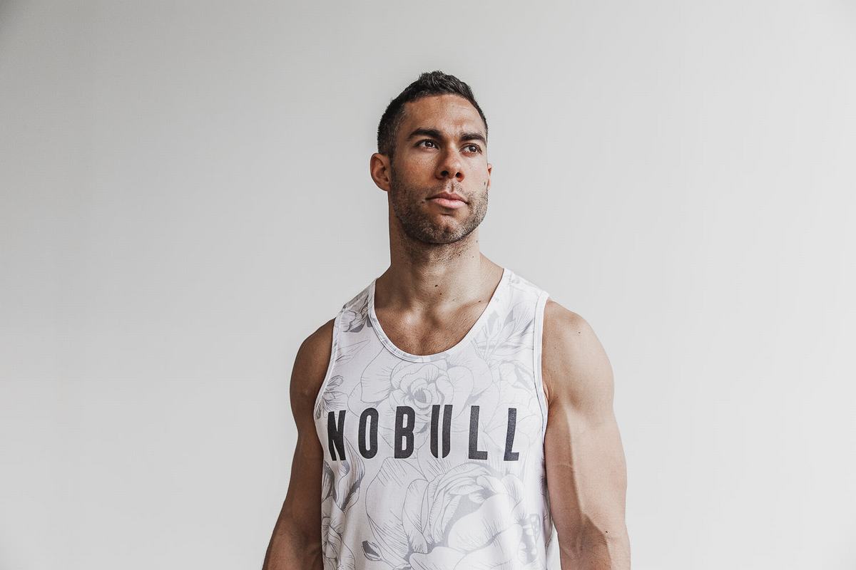 Debardeur Nobull Tank Homme Grise | EL8910724