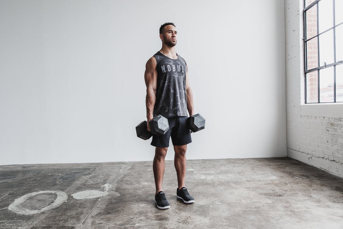 Debardeur Nobull Tank Homme Grise | IK8240519