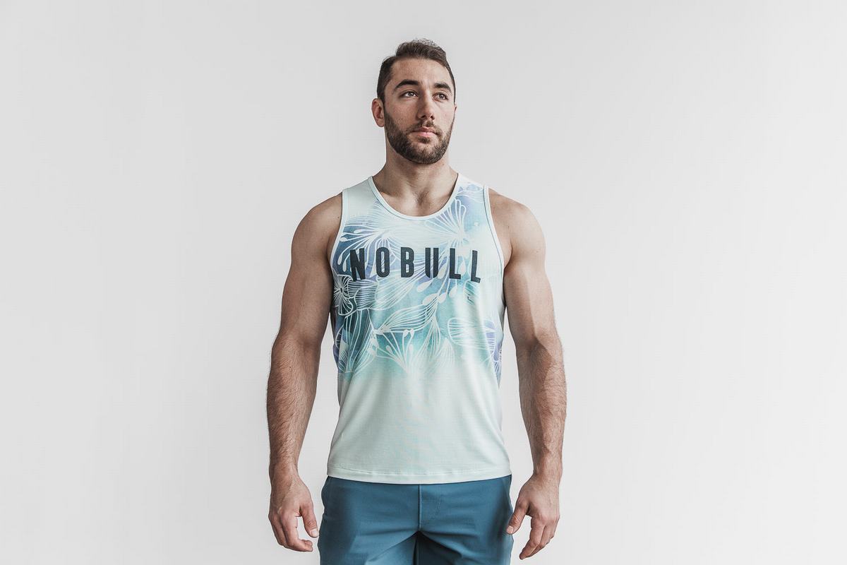 Debardeur Nobull Tank Homme Vert | CW3598704