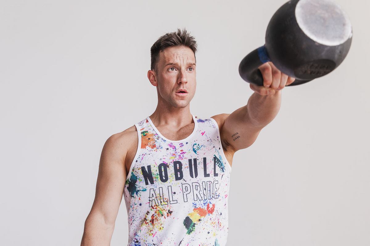 Debardeur Nobull Tank Pride Art Work Homme Multicolore | VK4957612