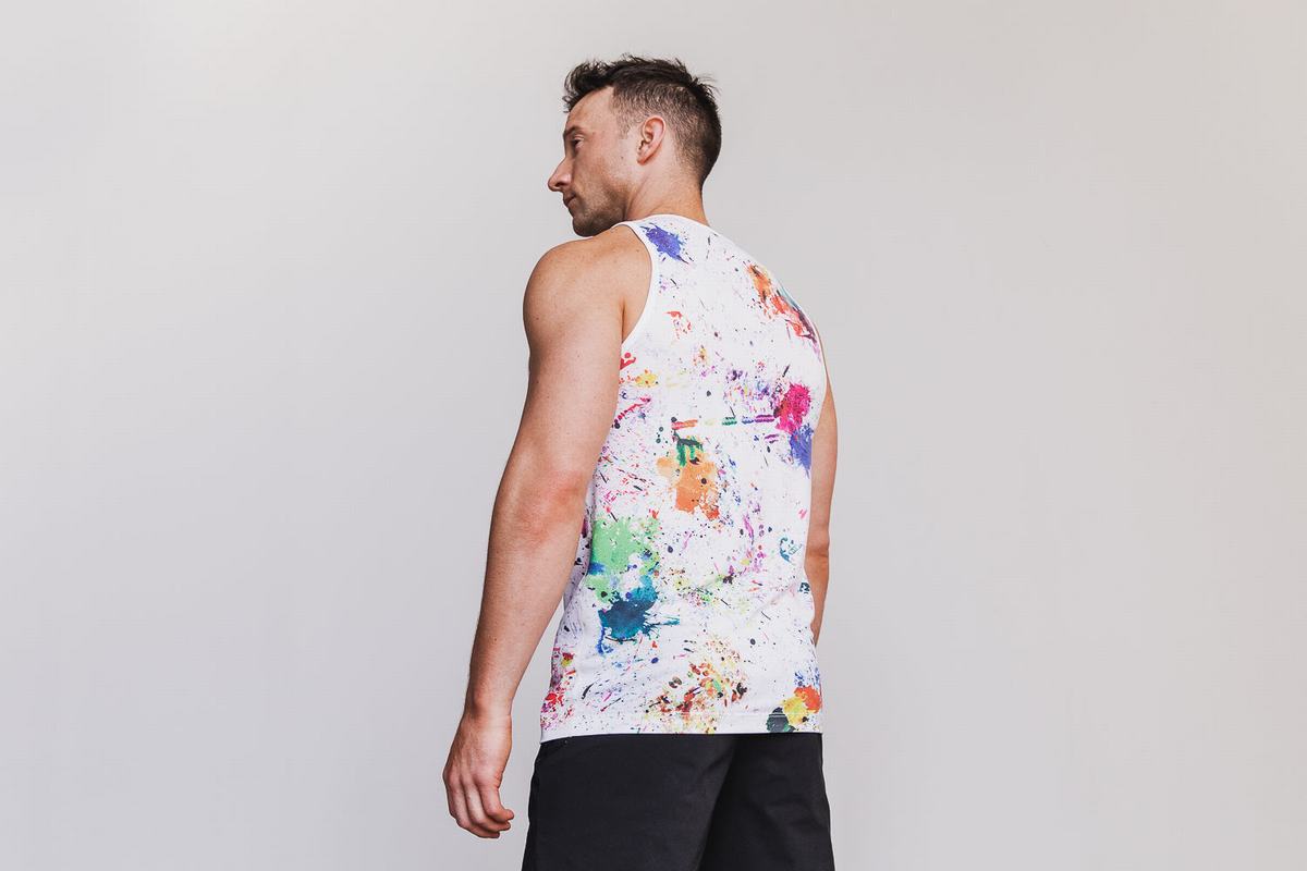 Debardeur Nobull Tank Pride Art Work Homme Multicolore | VK4957612