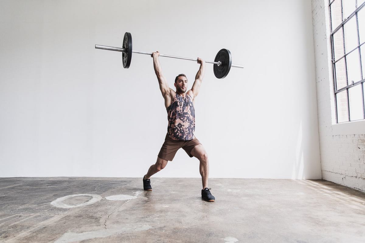 Debardeur Nobull Tank Tie-Dye Homme Marron Noir | VX8043567