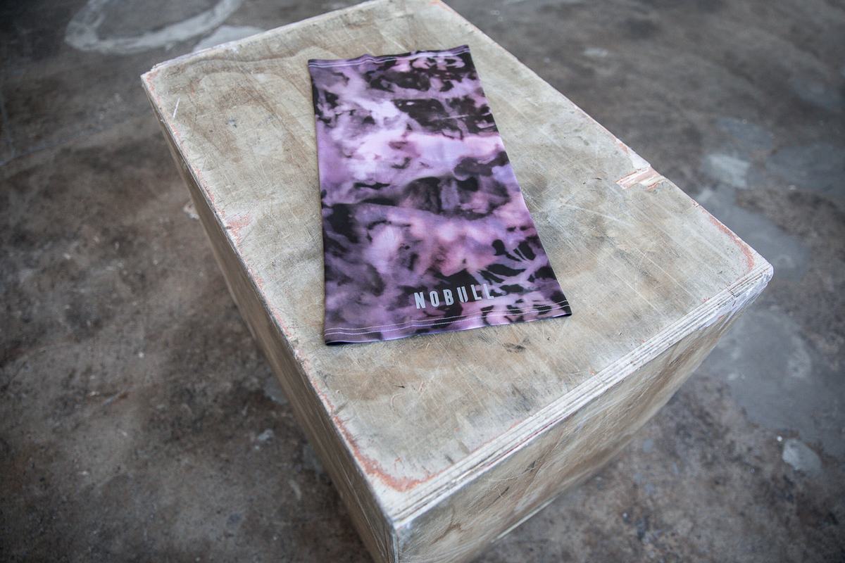Echarpes Nobull Gaiter Tie-Dye Homme Rose Noir | DI4183297