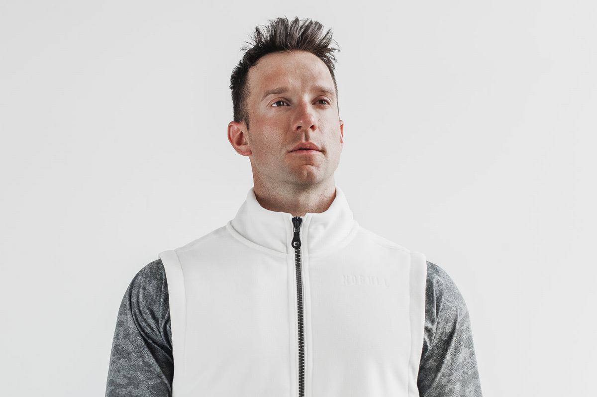 Gilet Nobull Arctic Homme Blanche | XD1306297