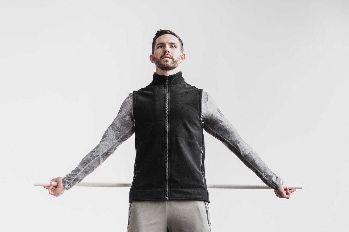 Gilet Nobull Arctic Homme Noir | UM9263187