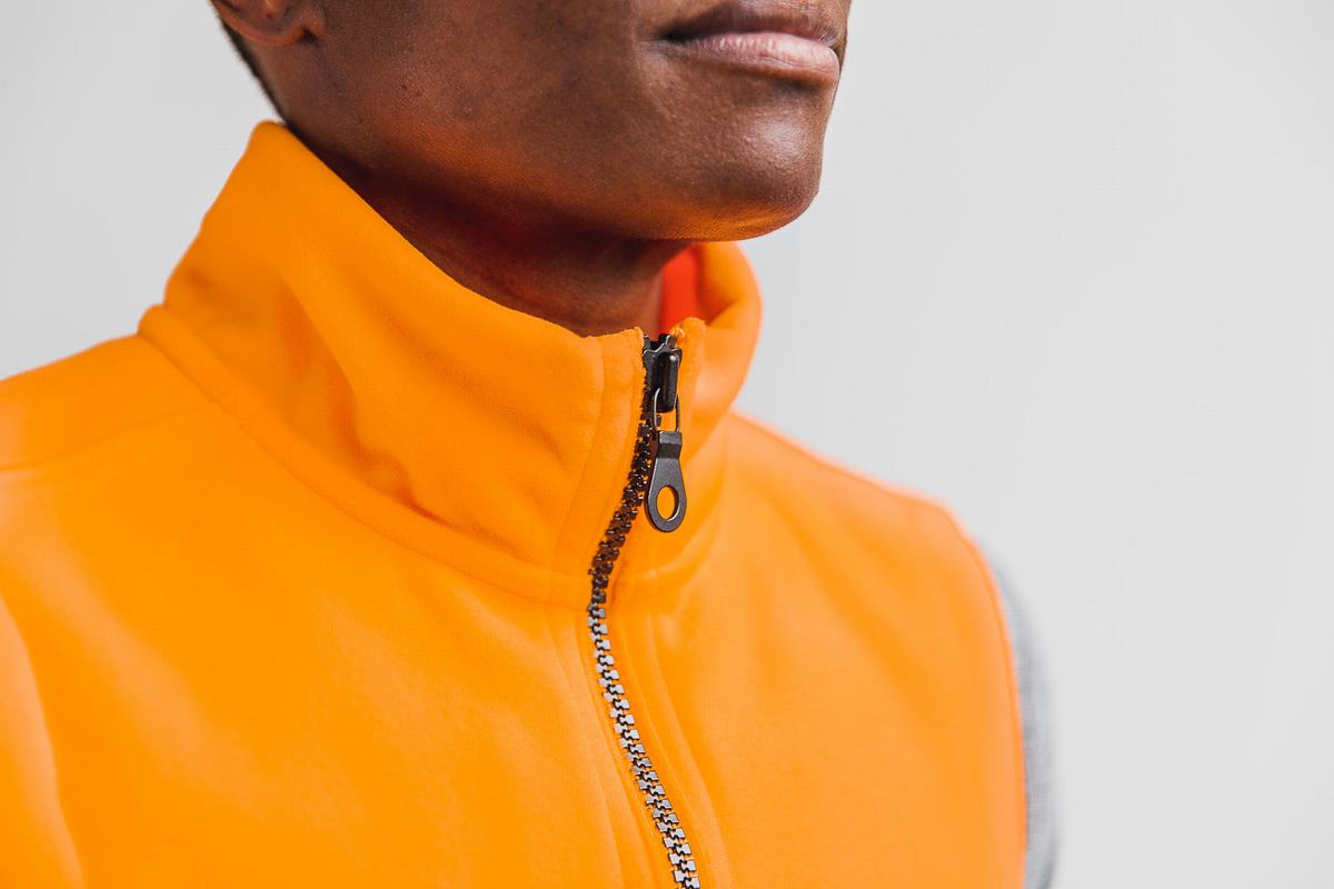 Gilet Nobull Arctic Neon Femme Orange | IQ6703254