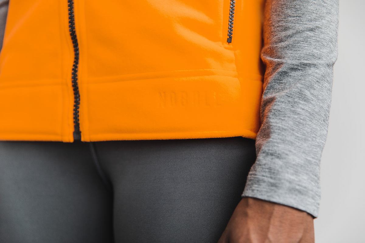 Gilet Nobull Arctic Neon Femme Orange | IQ6703254