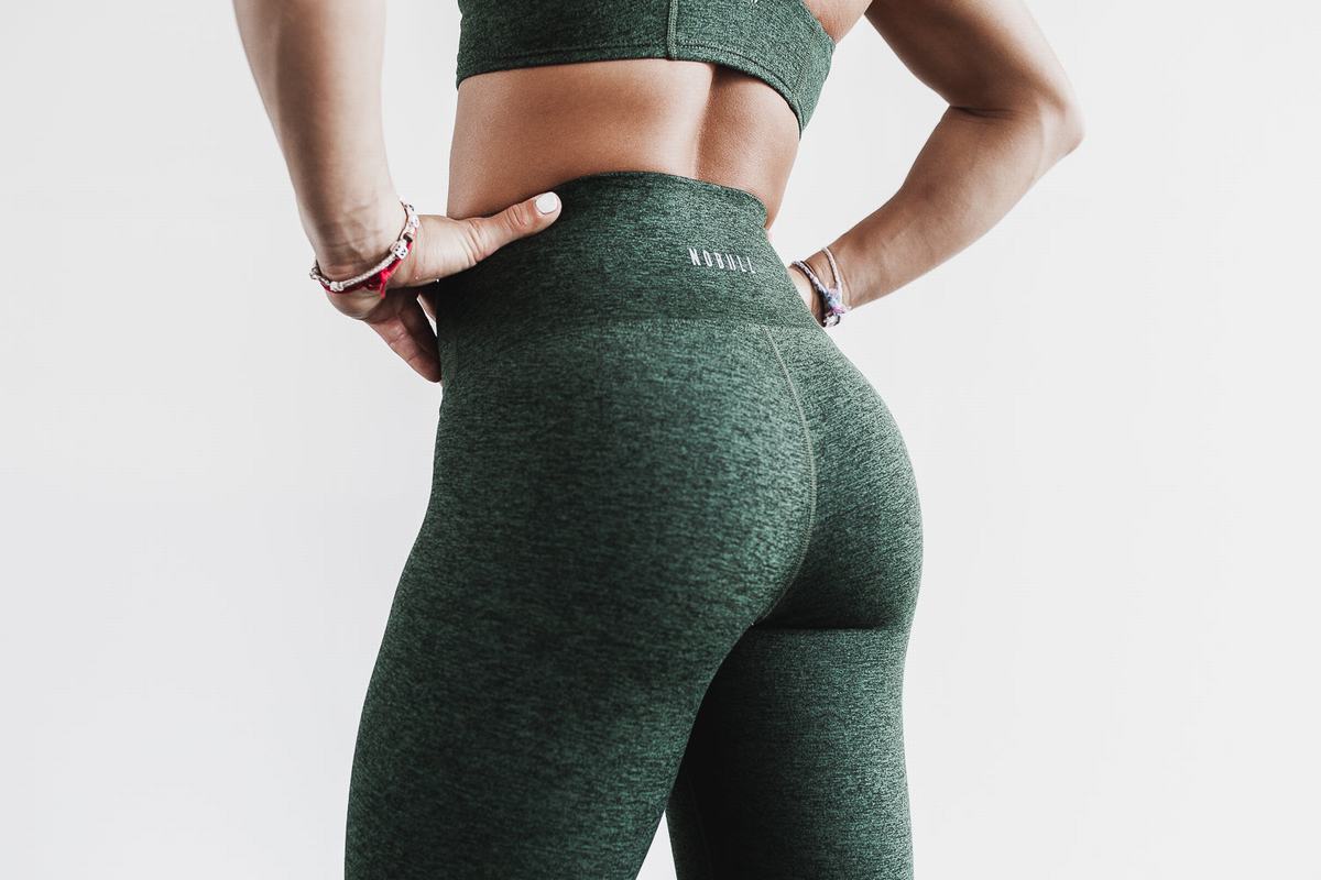 Leggings Nobull High-Rise 7/8 Tight Matte Femme Vert | WK9203815