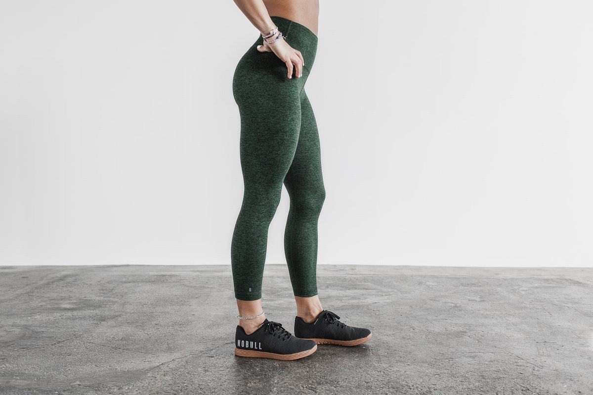 Leggings Nobull High-Rise 7/8 Tight Matte Femme Vert | WK9203815