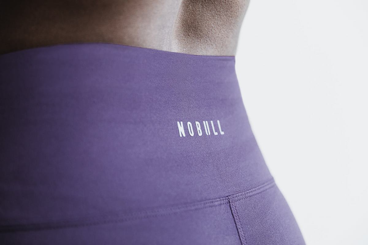 Leggings Nobull High-Rise 7/8 Tight Matte Femme Violette | YW0714238