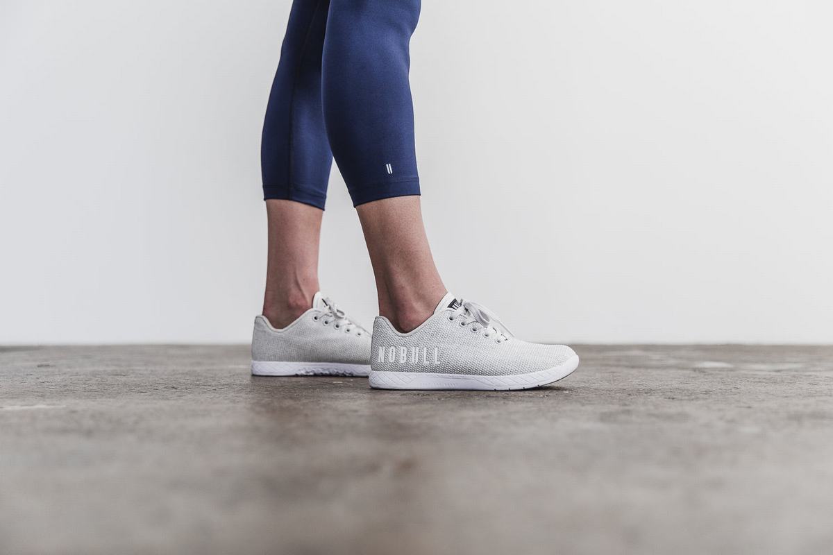 Leggings Nobull High-Rise Crop Femme Bleu Marine | MA1942056
