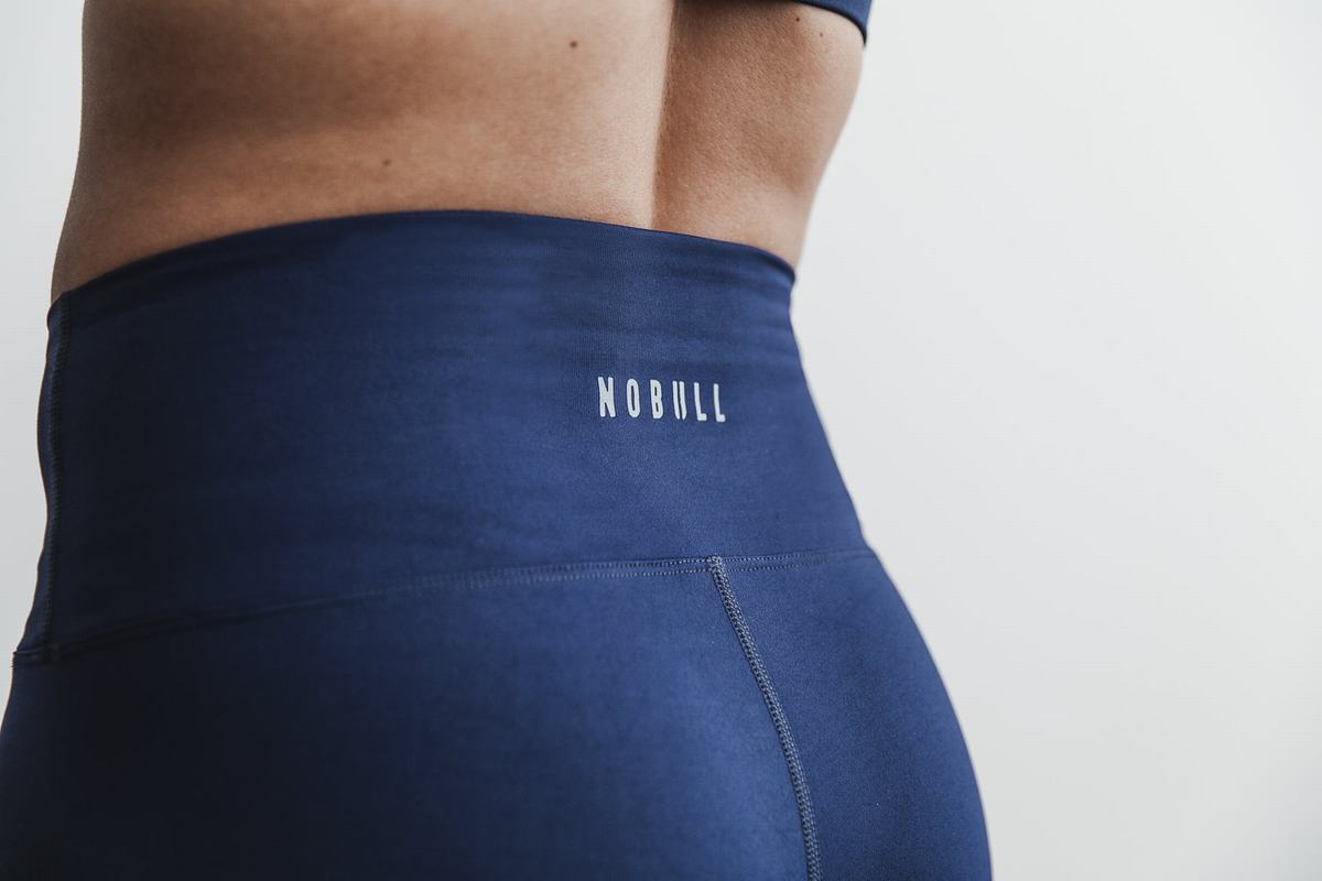 Leggings Nobull High-Rise Tight Femme Bleu Marine | KR8514326