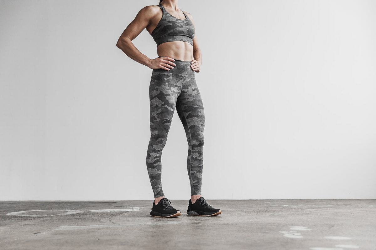 Leggings Nobull High-Rise Tight Femme Camouflage Foncé | UY6012475