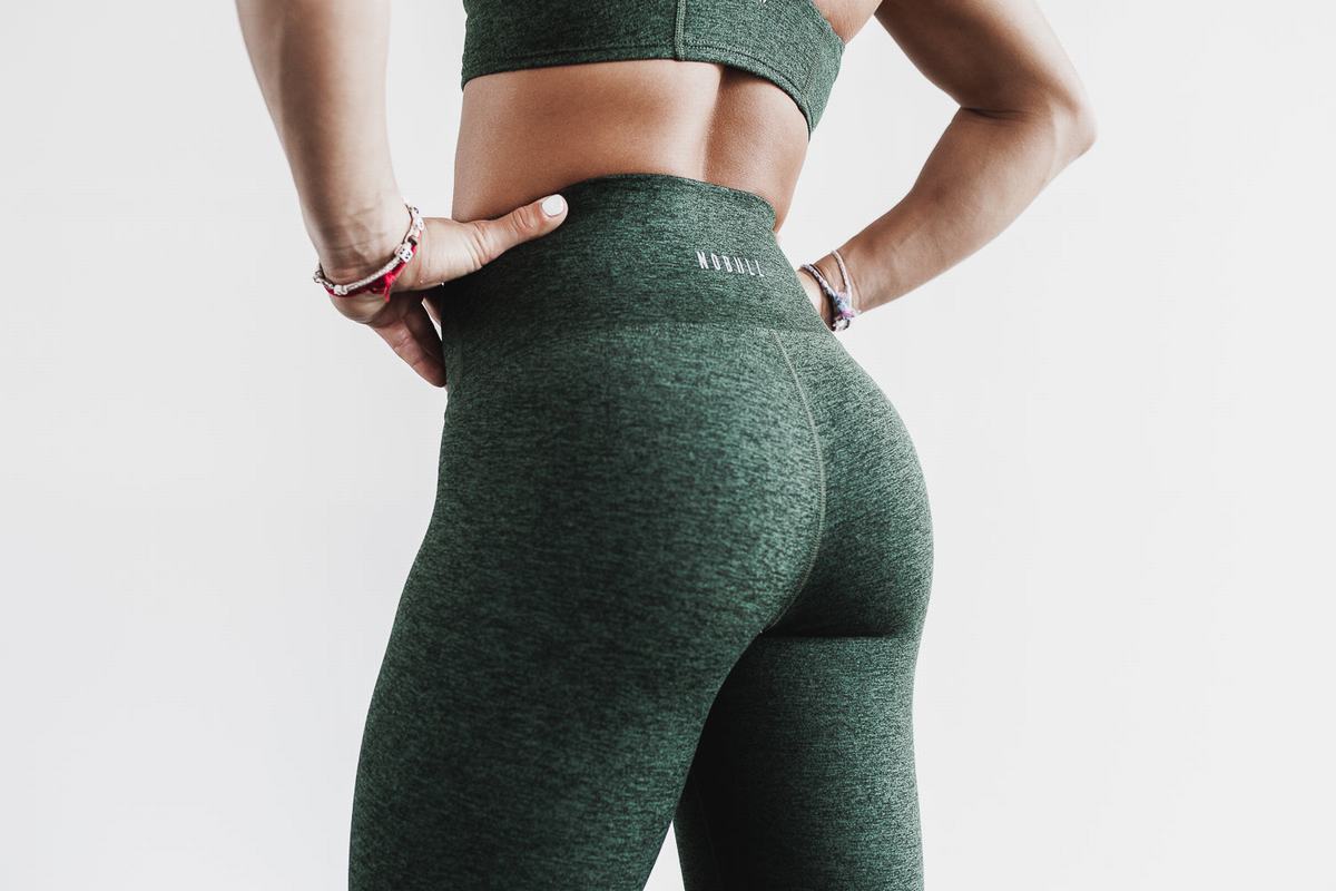 Leggings Nobull High-Rise Tight Matte Femme Vert | FU3829640