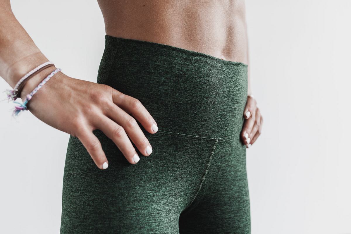 Leggings Nobull High-Rise Tight Matte Femme Vert | FU3829640
